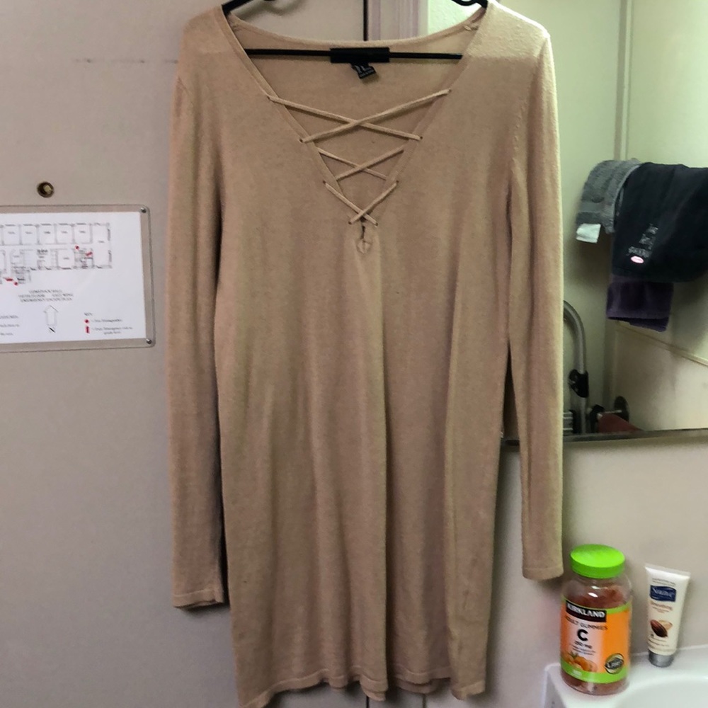 Forever 21, warm long sleeve sweater dress